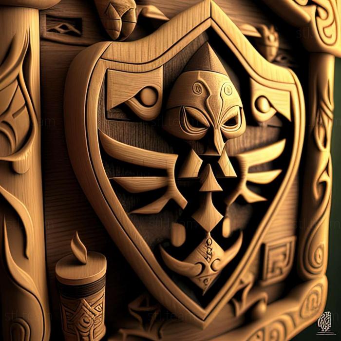 3D model The Legend of Zelda Phantom Hourglass game (STL)